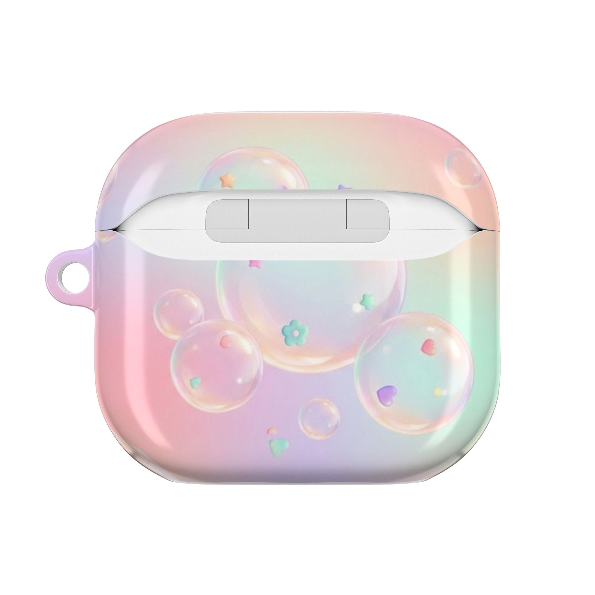Pastel Bubble AirPods Case — Cute Iridescent Bubbles AirPod Case