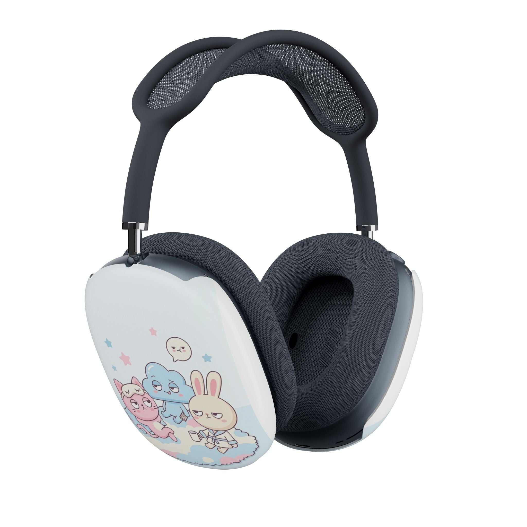 AirPods Max Case — Cute Kawaii Bunny & Friends Protective Shell