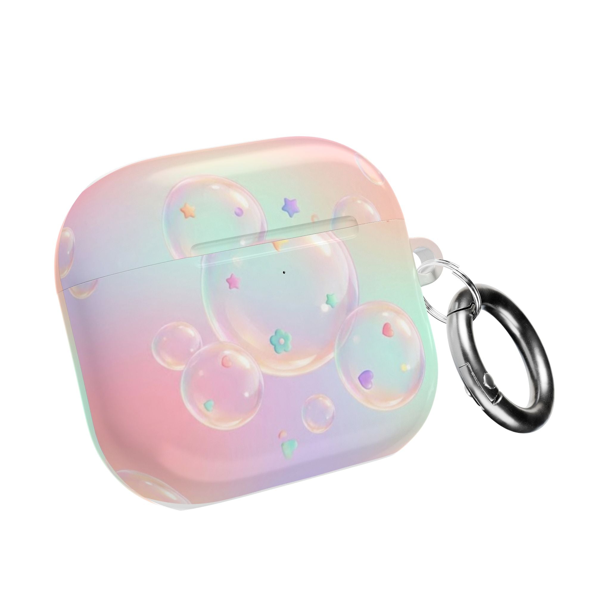 Pastel Bubble AirPods Case — Cute Iridescent Bubbles AirPod Case