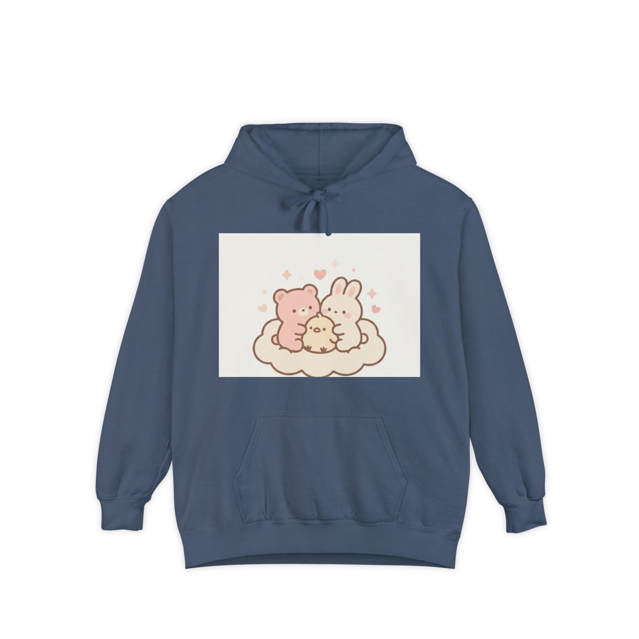 Cute Kawaii Heart Hoodie — Adorable Plush Animals & Cute Anatomical Heart Design