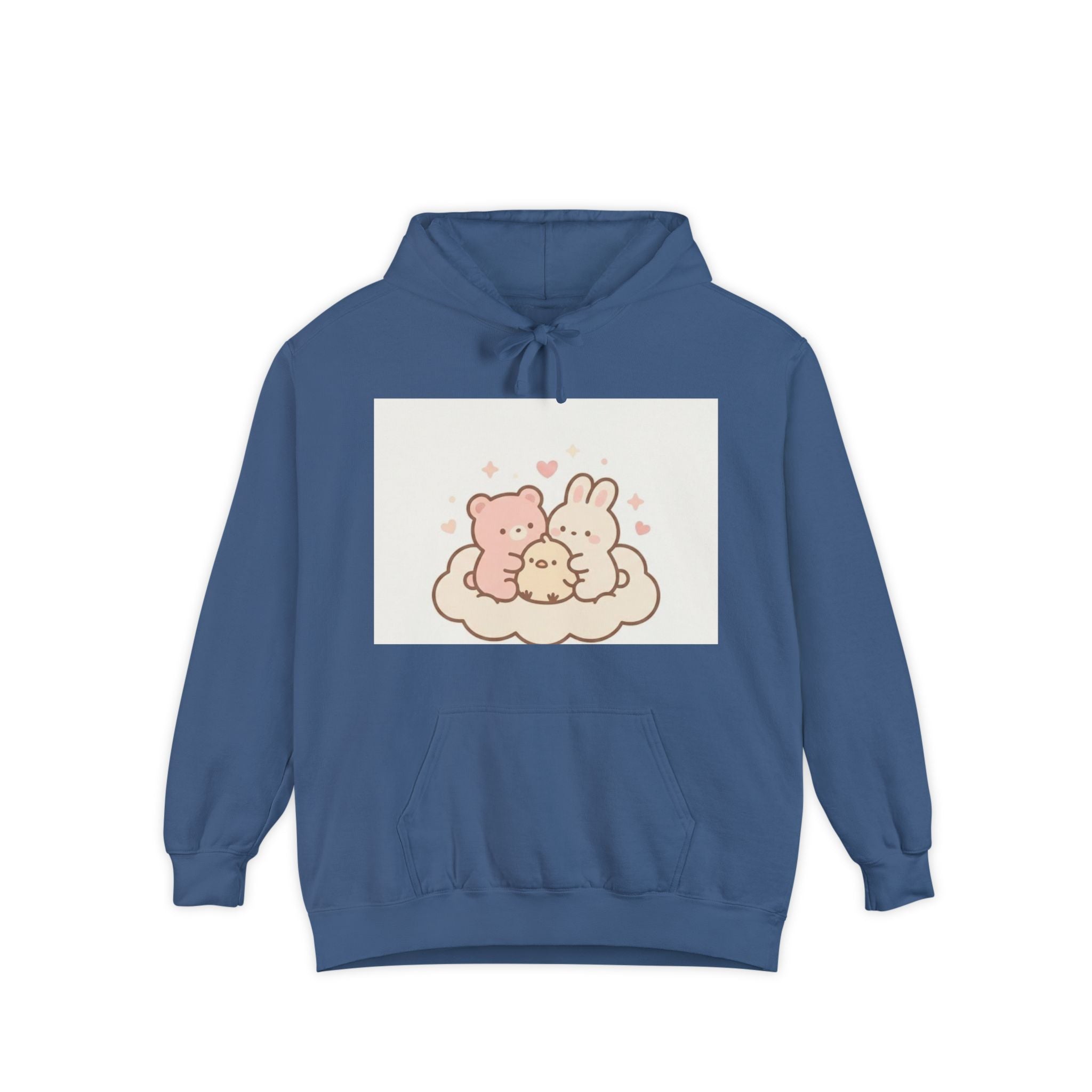 Cute Kawaii Heart Hoodie — Adorable Plush Animals & Cute Anatomical Heart Design