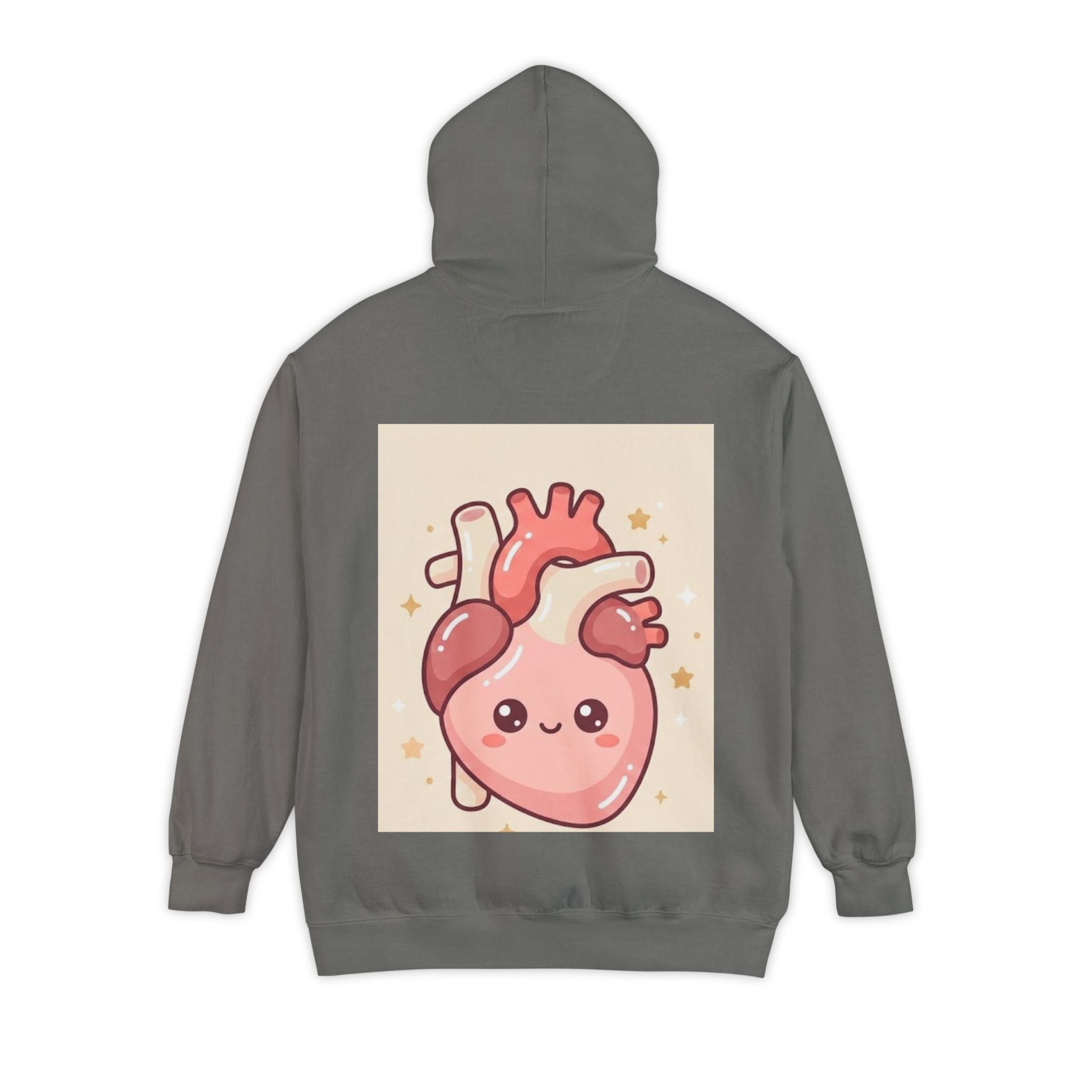 Cute Kawaii Heart Hoodie — Adorable Plush Animals & Cute Anatomical Heart Design