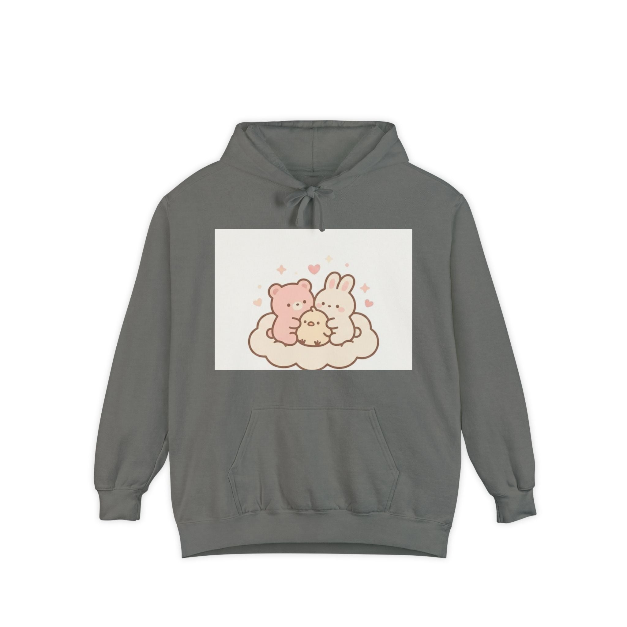 Cute Kawaii Heart Hoodie — Adorable Plush Animals & Cute Anatomical Heart Design